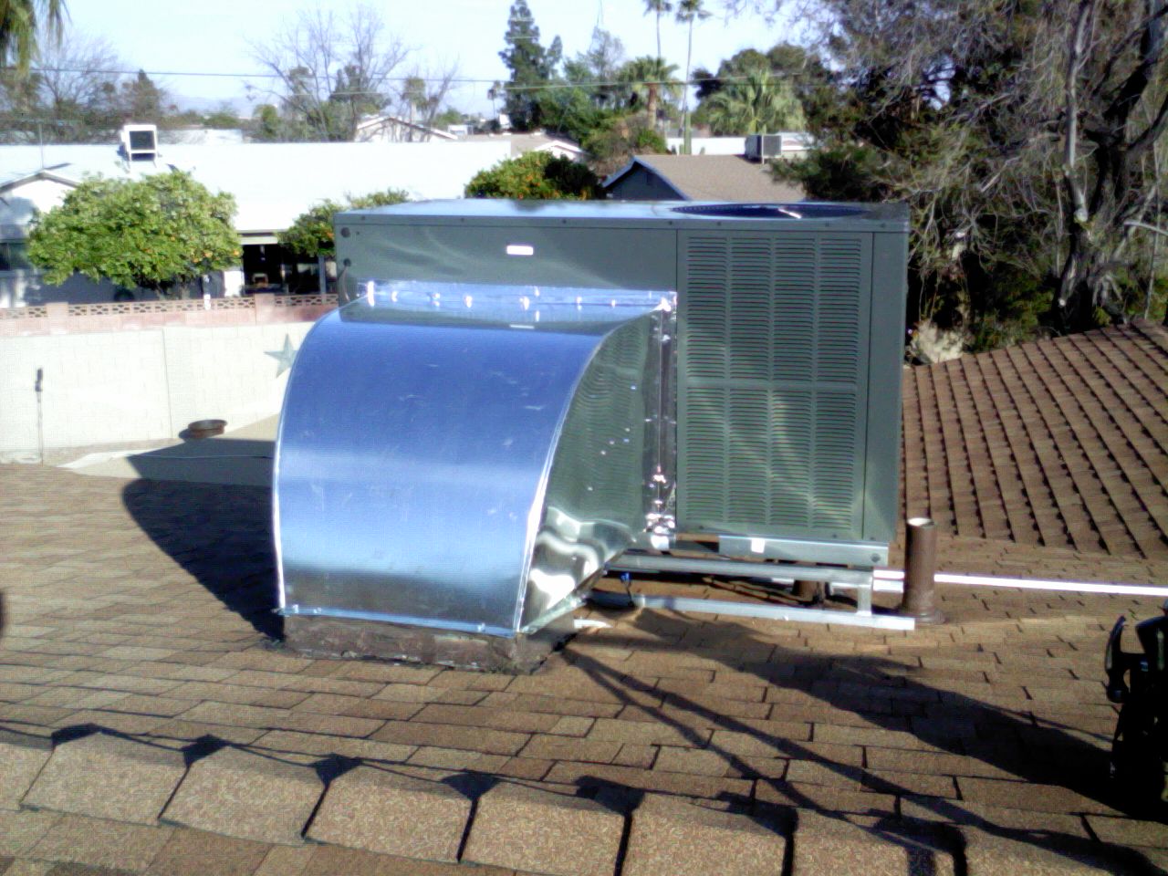 Package Goodman replacement on a Scottsdale home