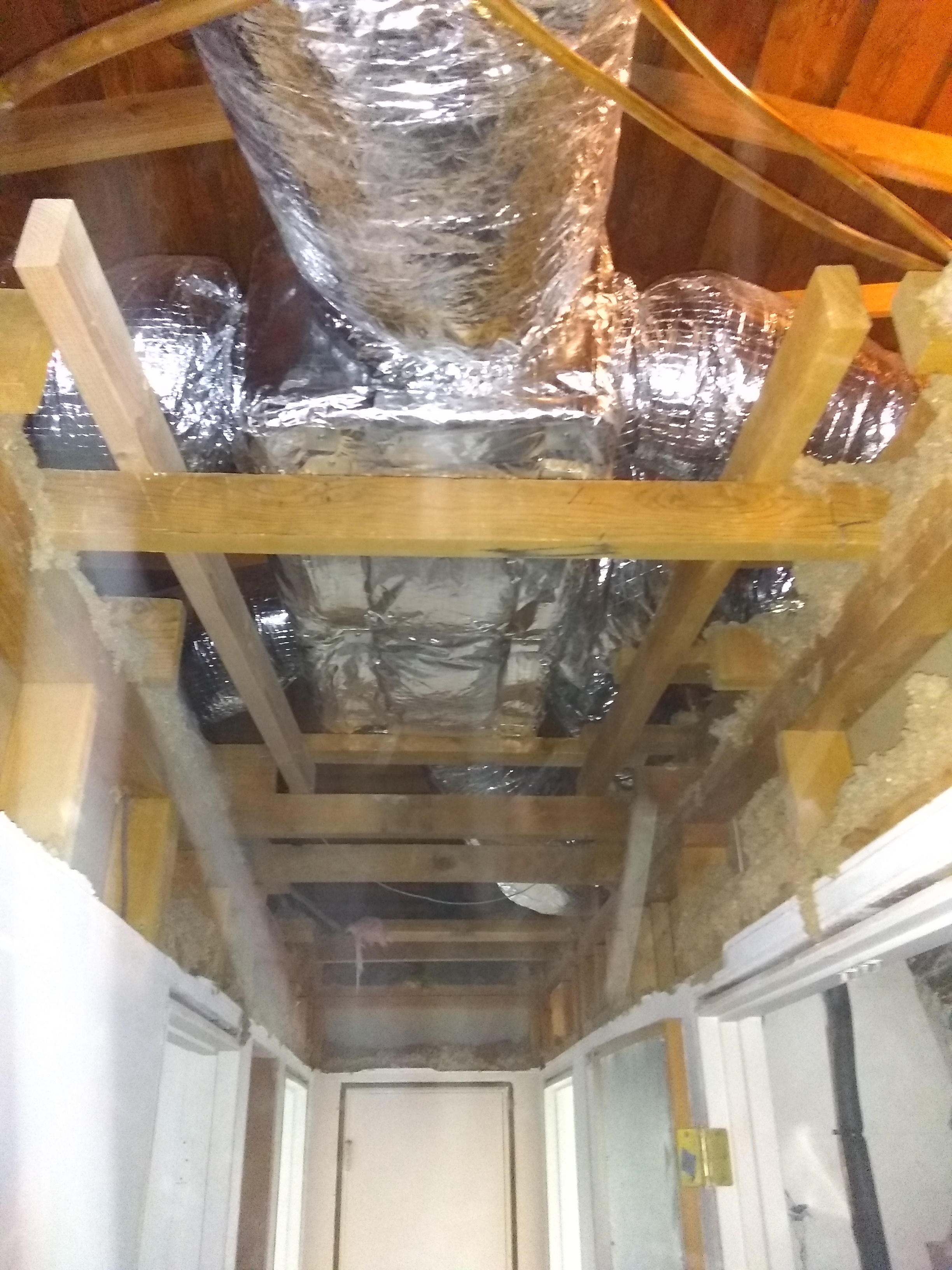 Replacement attic ducting